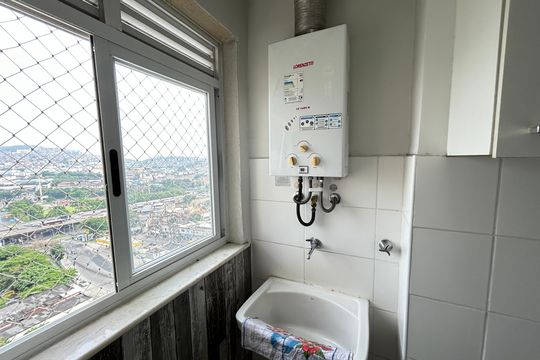 Área de Serviço de apartamento à venda com 2 quartos, 53m² em Del Castilho, Rio de Janeiro