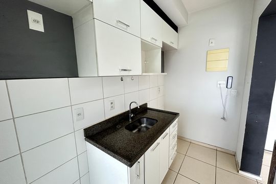 Cozinha de apartamento à venda com 2 quartos, 53m² em Del Castilho, Rio de Janeiro