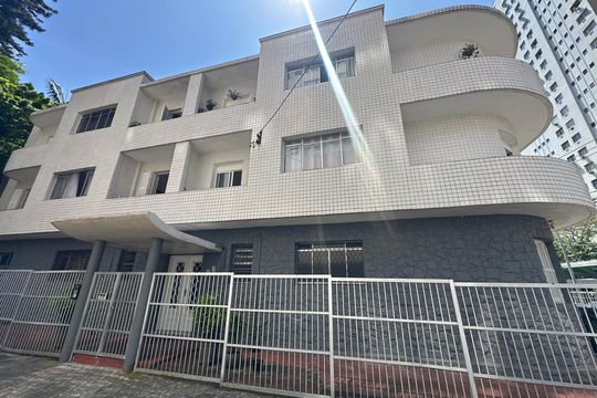 Fachada do Prédio de apartamento para alugar com 2 quartos, 89m² em Itararé, São Vicente