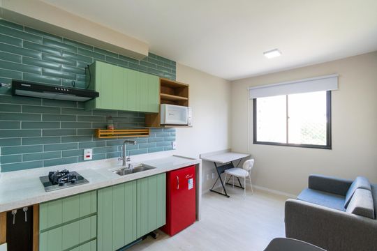 Apartamento para alugar com 1 quarto, 24m² em Jardim Oriental, São Paulo