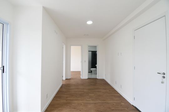 Sala/Cozinha de apartamento para alugar com 2 quartos, 46m² em Jardim Amélia, Pinhais