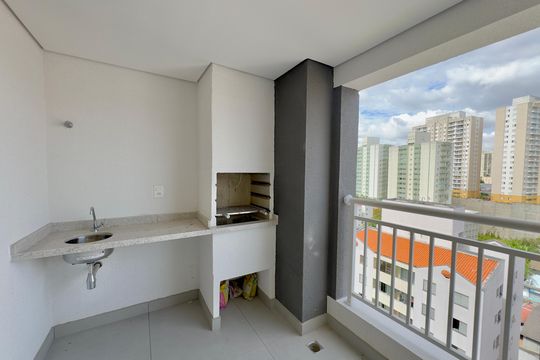 Varanda da Sala de apartamento à venda com 2 quartos, 66m² em Picanço, Guarulhos