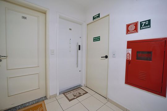 Área comum de apartamento à venda com 2 quartos, 54m² em Vila Marieta, São Paulo