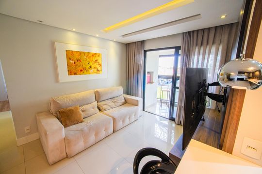 Sala de apartamento para alugar com 2 quartos, 65m² em Jardim Social, Curitiba