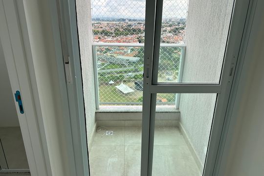 Varanda da Suite 1 de apartamento para alugar com 3 quartos, 84m² em Jardim Mesquita, Jacareí