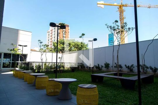 Área comum de apartamento para alugar com 1 quarto, 34m² em Vila Clementino, São Paulo