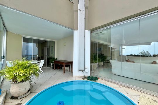 Varanda de apartamento à venda com 4 quartos, 450m² em Barra da Tijuca, Rio de Janeiro