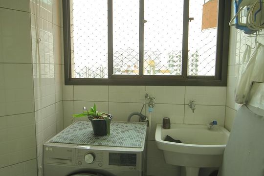Área de Serviço de apartamento à venda com 3 quartos, 176m² em Vila Marlene, São Bernardo do Campo