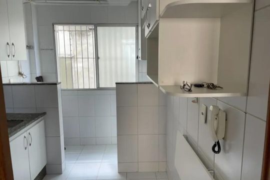 Cozinha de apartamento à venda com 3 quartos, 90m² em Nova Vista, Belo Horizonte
