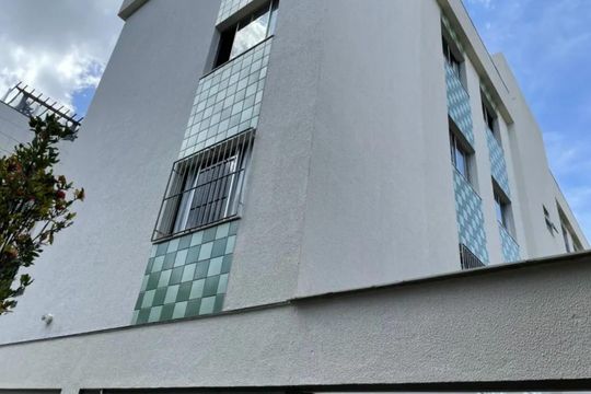 Fachada de apartamento à venda com 3 quartos, 90m² em Nova Vista, Belo Horizonte