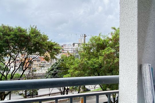 Varanda  de apartamento para alugar com 2 quartos, 36m² em Vila Guilhermina, São Paulo