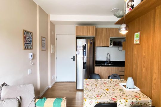 Sala  de apartamento para alugar com 2 quartos, 36m² em Vila Guilhermina, São Paulo