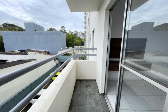 Varanda da Sala de apartamento à venda com 2 quartos, 47m² em Rio Pequeno, São Paulo