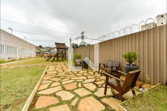 Área comum - Playground de apartamento para alugar com 2 quartos, 44m² em Paulicéia, São Bernardo do Campo