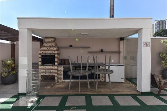 Área comum - Churrasqueira de apartamento para alugar com 2 quartos, 44m² em Paulicéia, São Bernardo do Campo