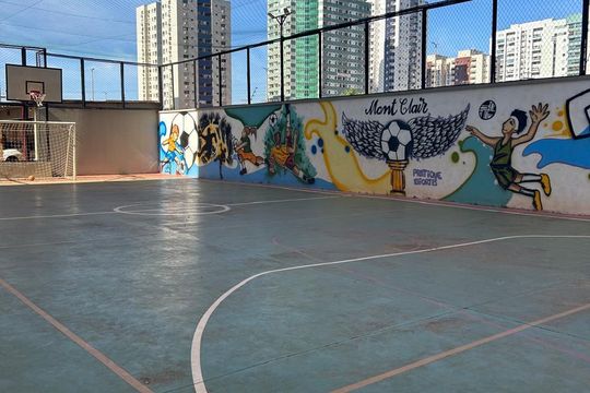Área externa de apartamento à venda com 2 quartos, 67m² em agua claras, Brasília