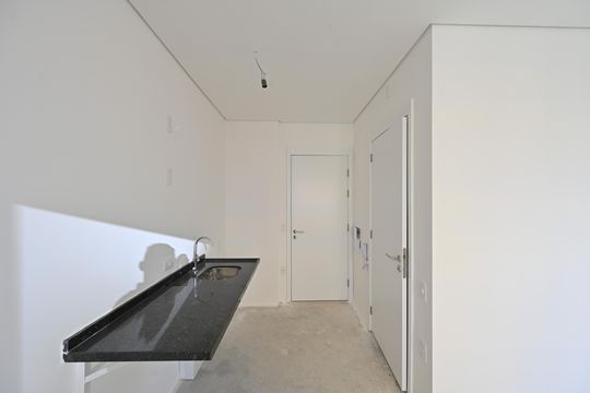 Cozinha de kitnet/studio à venda com 1 quarto, 32m² em Chácara Inglesa, São Paulo