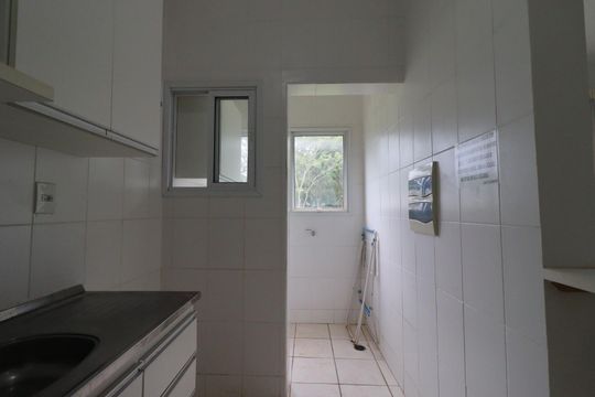 Cozinha de apartamento para alugar com 2 quartos, 50m² em Jardim Itau, Ribeirão Preto