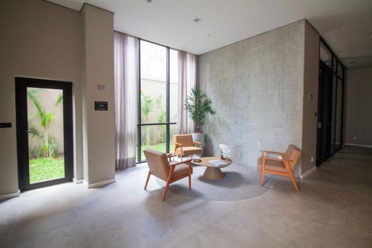 Área comum de kitnet/studio à venda com 1 quarto, 23m² em Jardim das Acacias, São Paulo