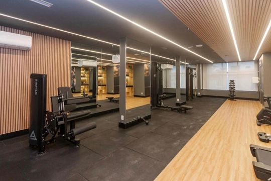 Área comum de kitnet/studio à venda com 1 quarto, 23m² em Jardim das Acacias, São Paulo
