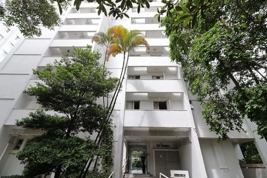 Fachada do bloco de apartamento à venda com 2 quartos, 50m² em Jardim Taquaral, São Paulo