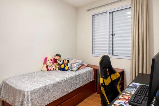 Quarto 2 de apartamento à venda com 2 quartos, 43m² em Colônia (Zona Leste), São Paulo
