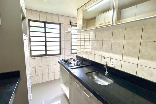 Cozinha de apartamento para alugar com 2 quartos, 51m² em Vila Bremen, Guarulhos
