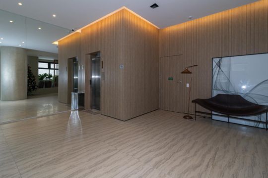 Área comum - Hall Social de apartamento à venda com 3 quartos, 153m² em Indianópolis, São Paulo