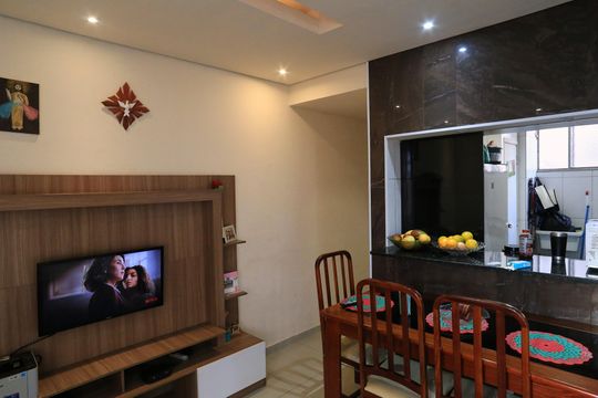 Sala de apartamento à venda com 2 quartos, 72m² em Santa Efigênia, Belo Horizonte