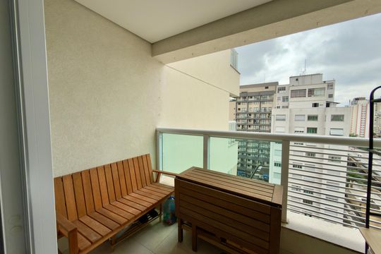 Apartamento para alugar com 1 quarto, 41m² em Higienópolis, São Paulo