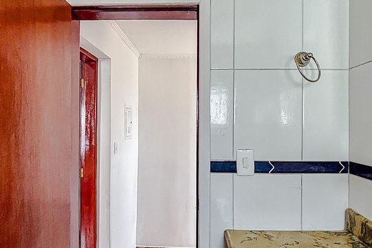Banheiro de casa para alugar com 2 quartos, 80m² em Vila Matilde, São Paulo