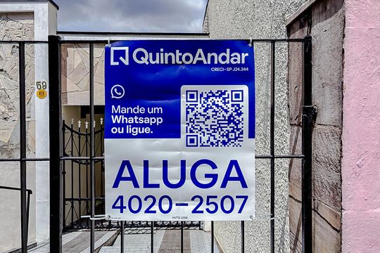 Placa de casa para alugar com 2 quartos, 80m² em Vila Matilde, São Paulo