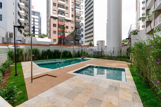 Área comum - Piscina de apartamento para alugar com 1 quarto, 27m² em Planalto Paulista, São Paulo