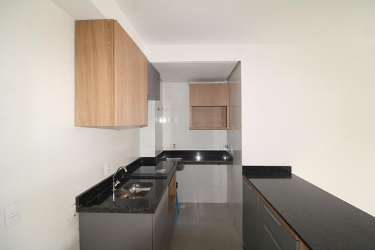 Sala / Cozinha de apartamento para alugar com 1 quarto, 35m² em Jardim São Paulo, São Paulo