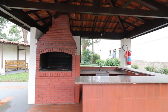 Área comum - Churrasqueira de apartamento para alugar com 2 quartos, 49m² em Vila Arriete, São Paulo