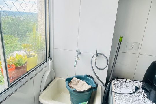 Área de Serviço de apartamento para alugar com 2 quartos, 49m² em Vila Sao Joaquim, Cotia