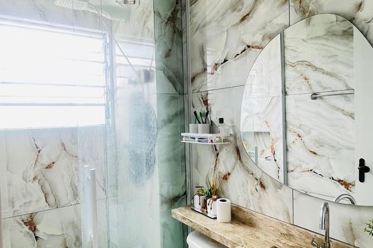 Banheiro de apartamento para alugar com 2 quartos, 49m² em Vila Sao Joaquim, Cotia