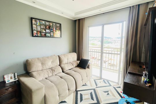 Sala de apartamento para alugar com 2 quartos, 49m² em Vila Sao Joaquim, Cotia