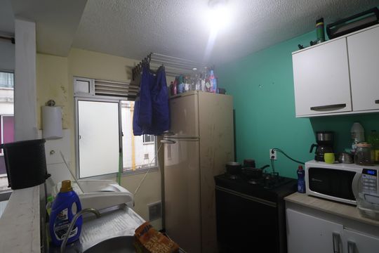 Cozinha de apartamento para alugar com 2 quartos, 55m² em Igara, Canoas