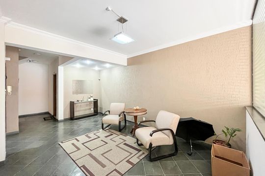 Hall de entrada de apartamento à venda com 2 quartos, 79m² em Santa Maria, São Caetano do Sul