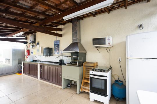 Área comum - Churrasqueira de apartamento para alugar com 2 quartos, 160m² em Jardim Ampliacao, São Paulo