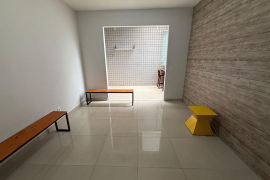 sala de apartamento à venda com 3 quartos, 90m² em Estoril, Belo Horizonte