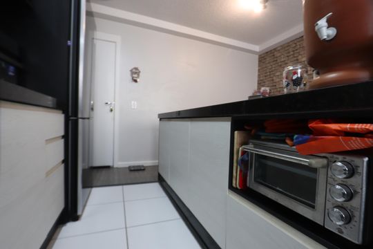 Área de Serviço de apartamento à venda com 1 quarto, 37m² em Vila Graciosa, São Paulo