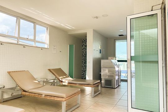 Área comum - Sauna de apartamento para alugar com 3 quartos, 161m² em São Mateus, Juiz de Fora