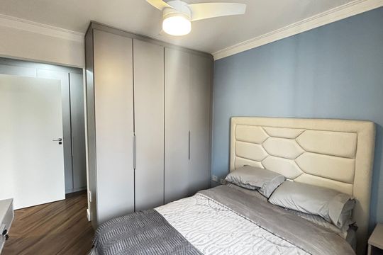 Suite de apartamento à venda com 2 quartos, 70m² em Parque Erasmo Assunção, Santo André