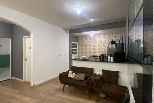 Sala - Cozinha de casa para alugar com 2 quartos, 65m² em Bandeiras, Osasco