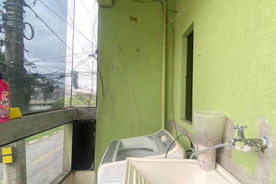 Varanda - Área de Serviço de casa para alugar com 2 quartos, 65m² em Bandeiras, Osasco