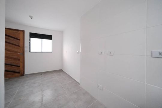 Sala/Cozinha de apartamento à venda com 1 quarto, 19m² em Vila Ré, São Paulo