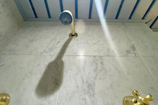 Banheiro de apartamento para alugar com 1 quarto, 55m² em Jardim Paulista, São Paulo
