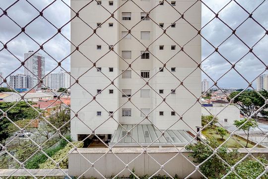 Vista da Suíte 2 de apartamento à venda com 3 quartos, 129m² em Tatuapé, São Paulo